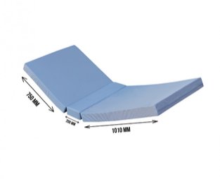 Матрас 3-х секционный в съёмном чехле М-3